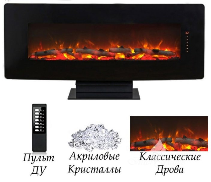 Электрокамин Interflame настенный Relax48 GLX купить,NaN