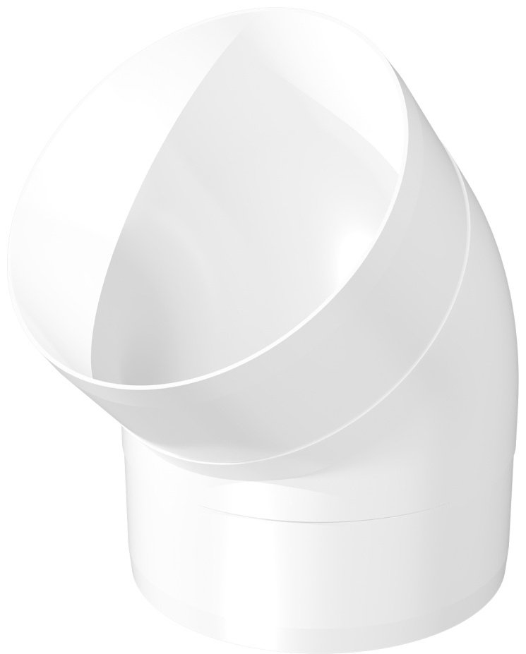 Эра колено воздуховода 10ККП 100 мм