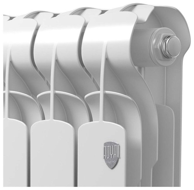 Радиатор Royal Thermo секционный Indigo Thermo 500 алюминиевый, кол-во секций: 12