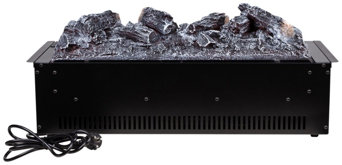 Электрокамин Электроочаг CASSETTE-S 630M 3D 255х660х265, 3D пламя, без обогрева, черный