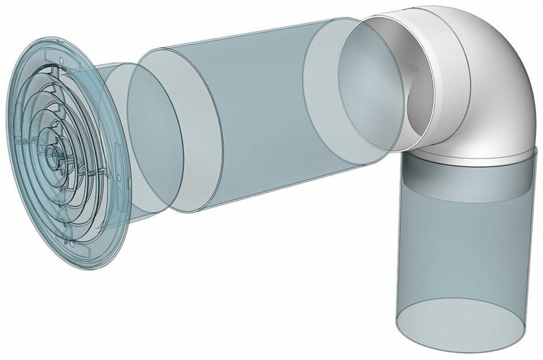 Эра колено воздуховода 10ККП