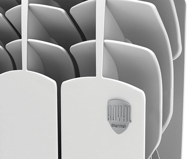 Радиатор Royal Thermo секционный Vyal Tittoria 350 биметаллический, кол-во секций: 12