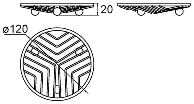 Milardo мыльница 008W000M42 1 шт, металл купить,10500