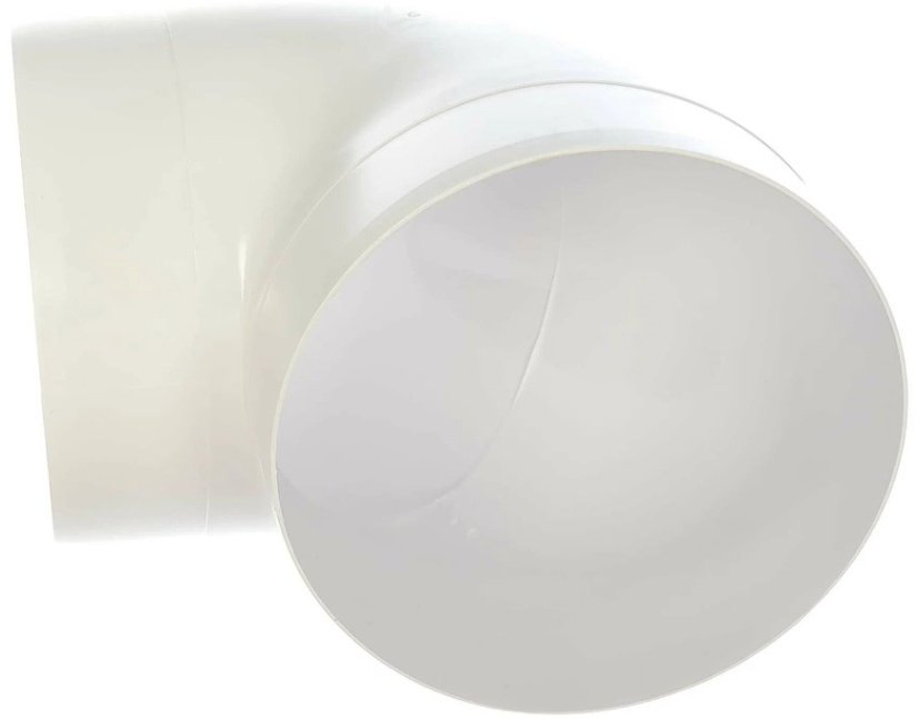 Эра колено воздуховода 90 D125 12,5ККП