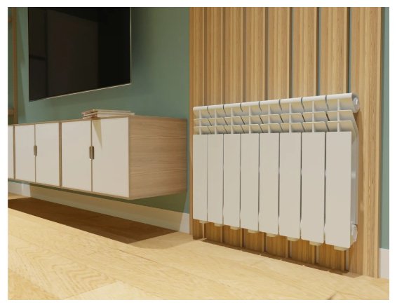 Радиатор Konner секционный 6128651 алюминиевый, кол-во секций: 10