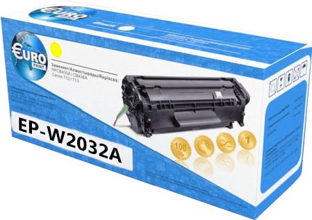 Картридж Euro Print W2032A желтый купить,NaN