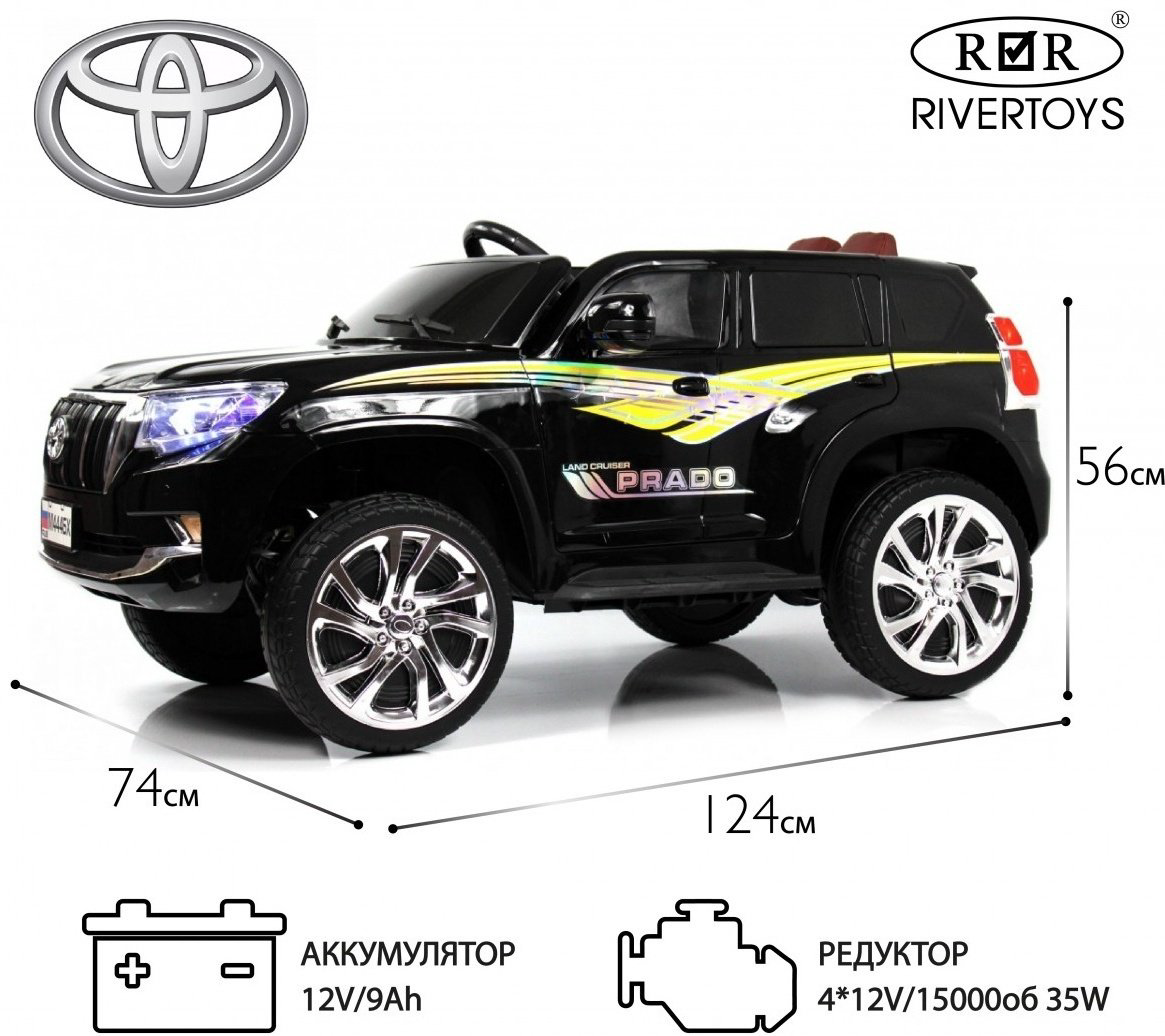 River Toys М444БХ черный купить,NaN