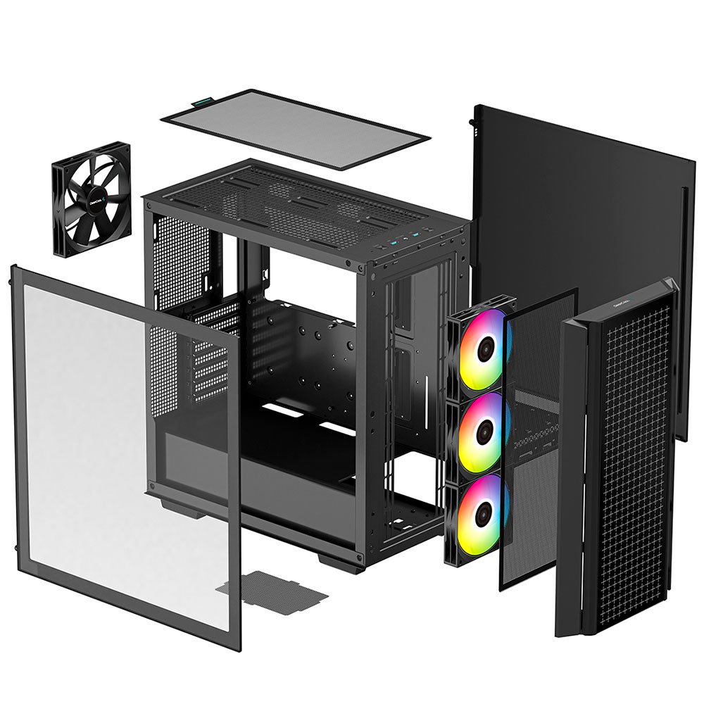 Корпус DeepCool CG540 R-CG540-BKAGE4-G-1 Black - ForteMarket Корпус DeepCool CG540 R-CG540-BKAGE4-G-1 Black купить,0