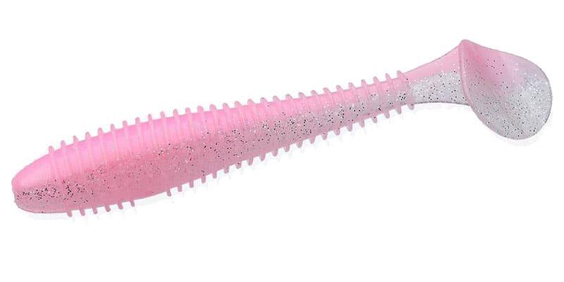 Съедобная приманка Keitech Swing Impact Fat 4.3 110мм 10 Pink Silver Glow 6шт