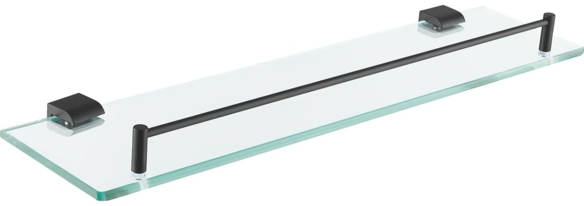 Rose полка RG1719H 1 шт, латунь, стекло купить,NaN