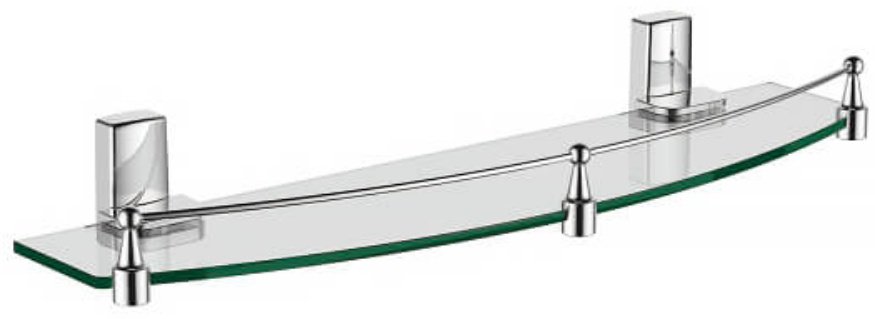 KABINKA.KZ полка A12510-4 1 шт, стекло, металл