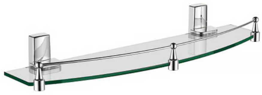 KABINKA.KZ полка A12510-4 1 шт, стекло, металл