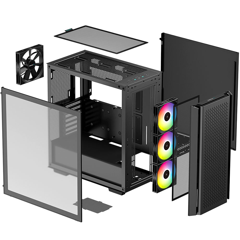 Корпус Deepcool CG560 черный - ForteMarket Корпус Deepcool CG560 черный купить,0