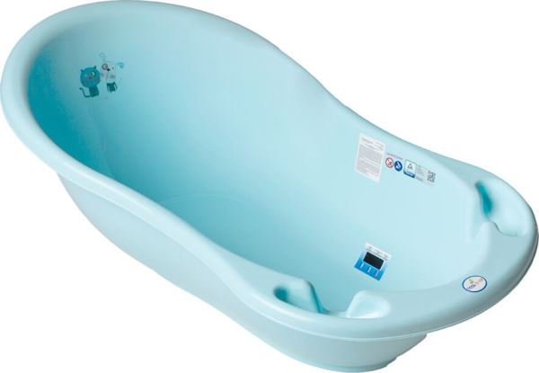 Ванна детская Tega Baby  Dog and Cat Пес и кот PK-004 ODPLYW-101 86см голубая купить,NaN