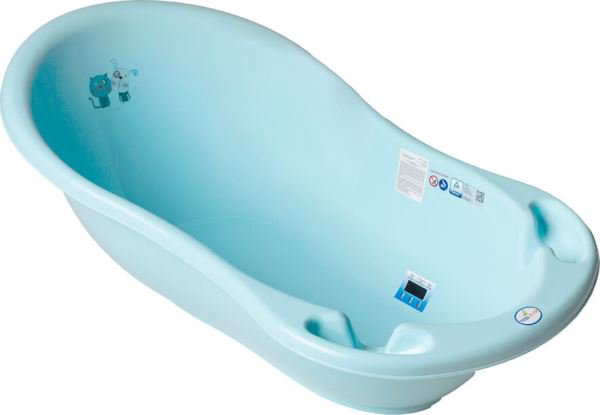 Ванна детская Tega Baby  Dog and Cat Пес и кот PK-004 ODPLYW-101 86см голубая купить,NaN