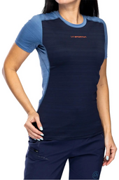 Футболка женская La Sportiva Sunfire T-Shirt M30643644 S Deep Sea-Moonlight - ForteMarket