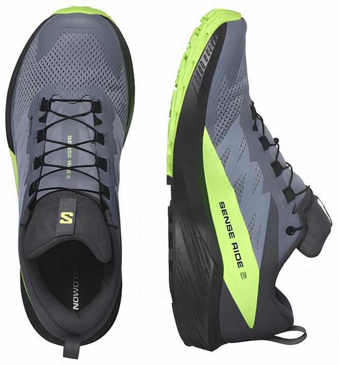 Треккинговые кроссовки Salomon Sense Ride 5 L47311100 черный 10 44 2/3  купить,NaN
