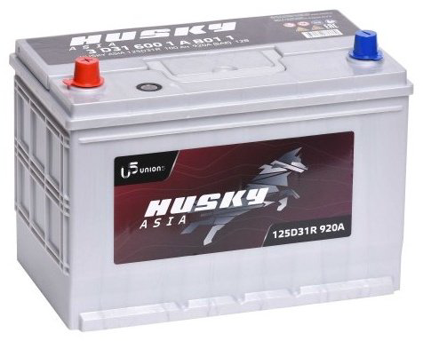 Аккумулятор РЦ-00007147 Husky Asia 100 Ач 125D31R 100 Ач прямая