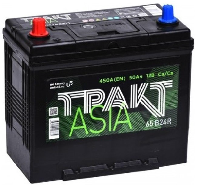 Аккумулятор ТРАКТ 00049767 B24R 50 Ач прямая