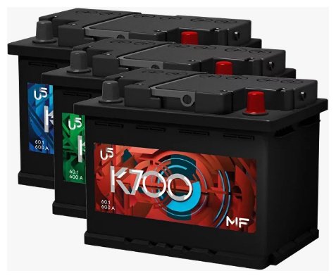 Аккумулятор K700 6СТ-60.0 MF 60 Ач обратная