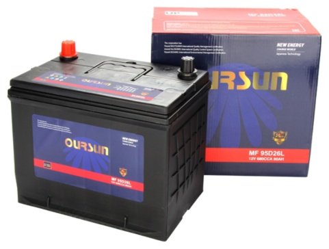 Аккумулятор РЦ-00008315 K700 MF Asia 80 Ач 95D26L 80 Ач обратная
