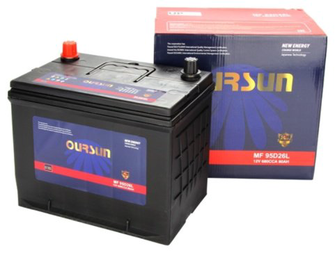 Аккумулятор РЦ-00008315 K700 MF Asia 80 Ач 95D26L 80 Ач обратная