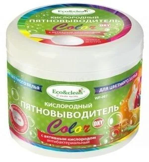 Пятновыводитель Eco&Clean Color Oxy 600гр