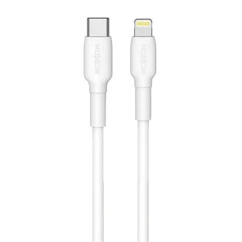 Кабель Moxom MX-CB77 PD USB-C to Lightning 1м белый