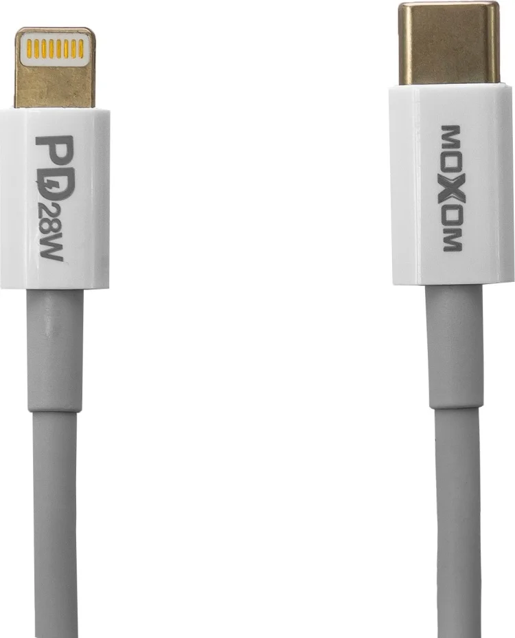 Кабель Moxom MX-CB19 Type-C to Lightning 1м белый купить,750