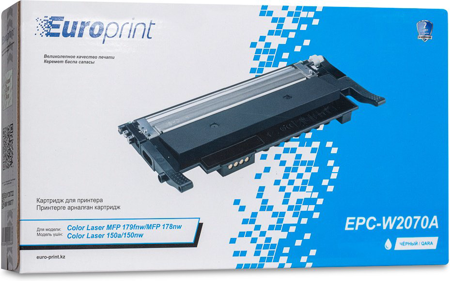 Картридж Euro Print W2070A черный