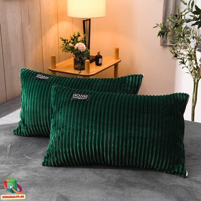 Комплект Kafuman Velvet Dreams евростандарт велюр, 2 наволочки: 50x70 см