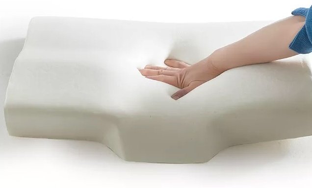 Ортопедическая подушка 35x55 см, латекс