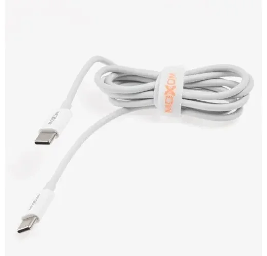 Зарядное устройство Moxom MX-HC25 USB Type-C 1м белое купить,NaN