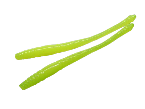 Мягкая приманка Libra Lures Dying Worm 80мм Сыр 006 Hot Yellow 12шт купить,NaN