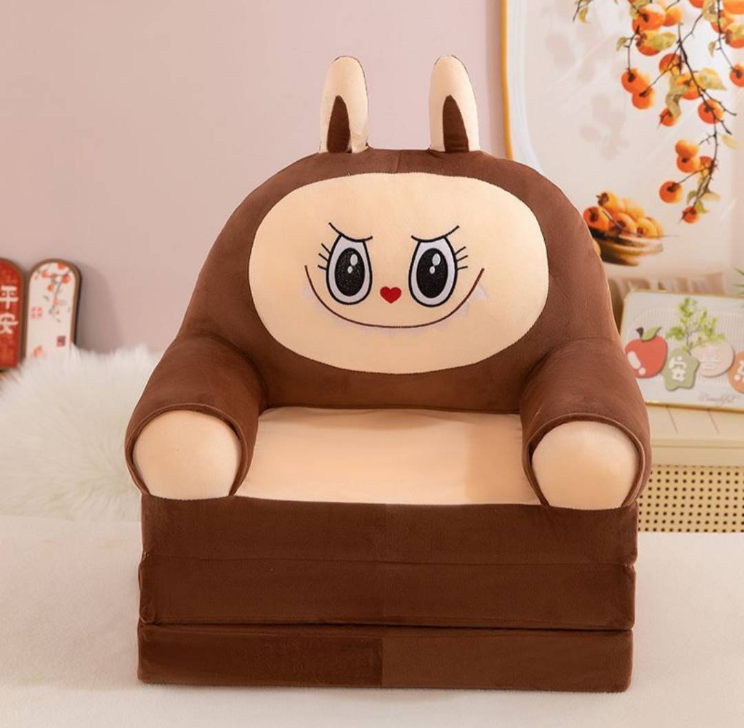 Диван-игрушка kuromi 50x50x50 см, коричневый купить,NaN