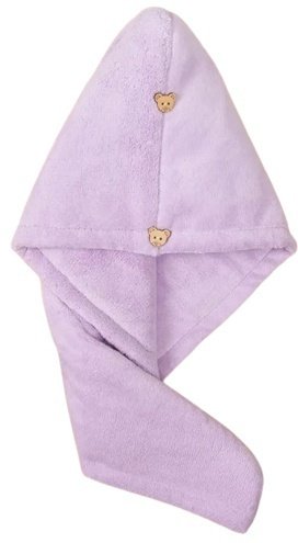 Чалма для сушки волос 65x25 см, микрофибра, 1 шт,