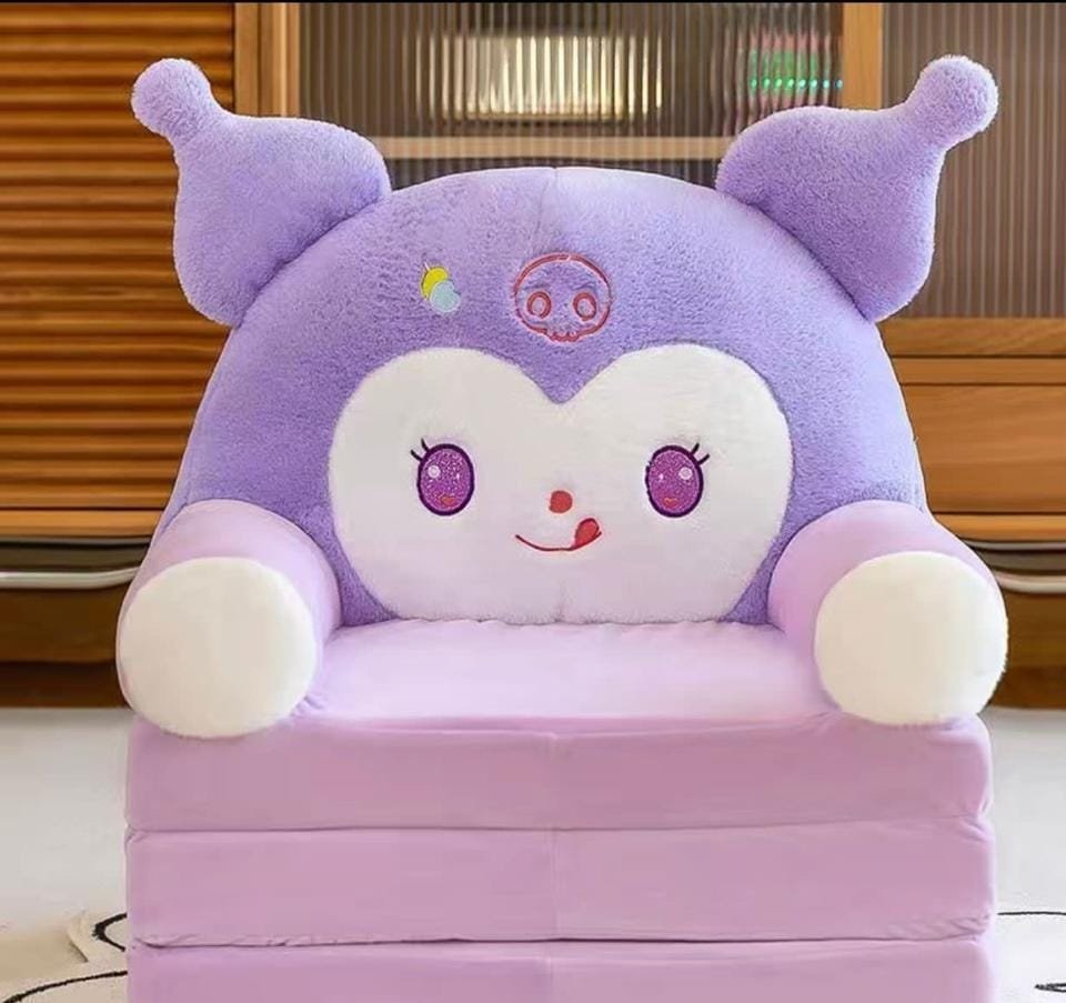 Диван-игрушка kuromi 50x50x40 см, фиолетовый купить,NaN