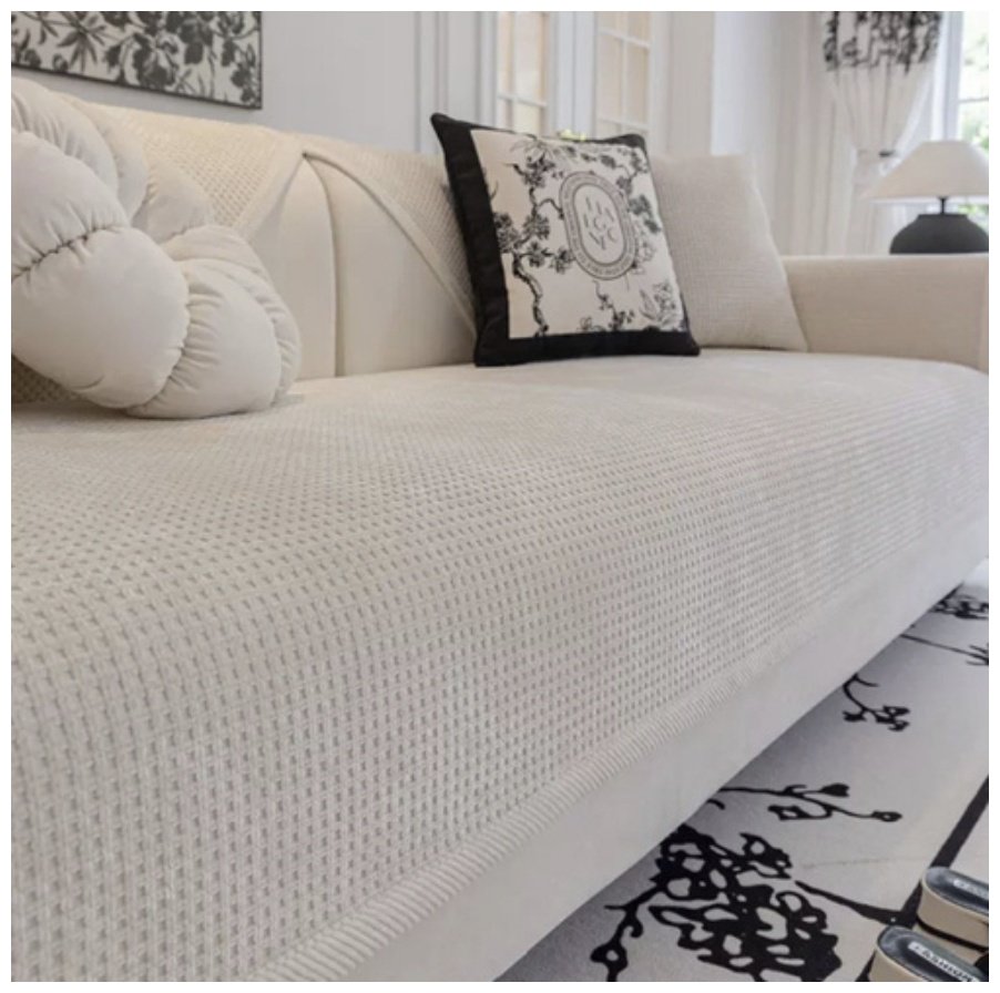 Home Collection дивандек для дивана, для кресла 260069936 молочный 220х90,160х90, 90х90 СМ