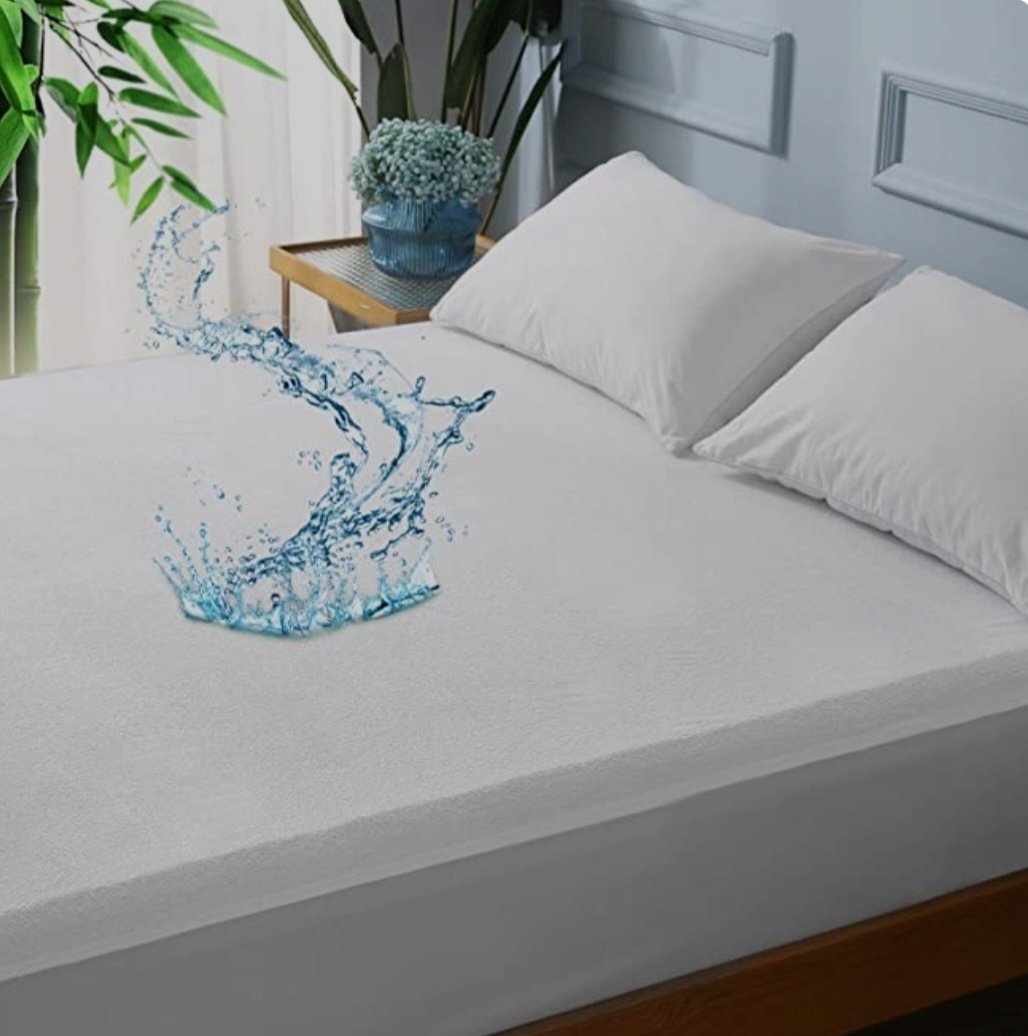 Magic sleep наматрасник на резинке 138855035 160x200 см, хлопок, мулетон, махра