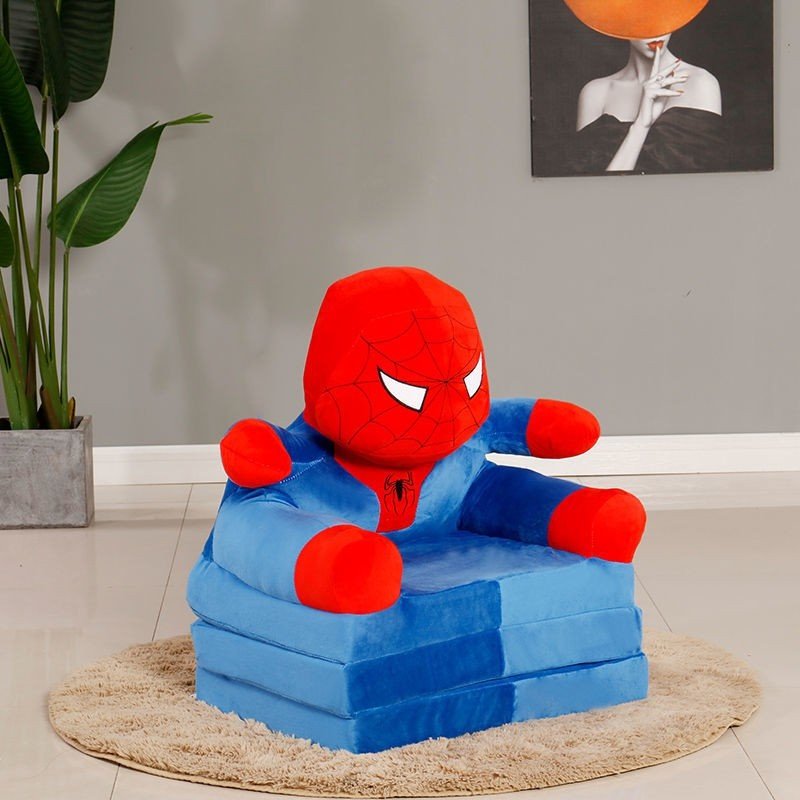 Joy Toy диван-игрушка детский человек-паук 50x50x40 см, красный, синий купить,NaN