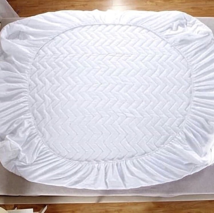 Textile Karaganda С юбкой 180х200 белый