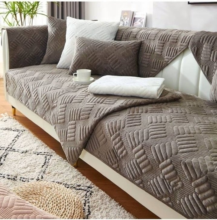 FamilyShop дивандек для дивана, для кресла H9765 коричневый 150x90 см, 90x90 см, 210x90 см