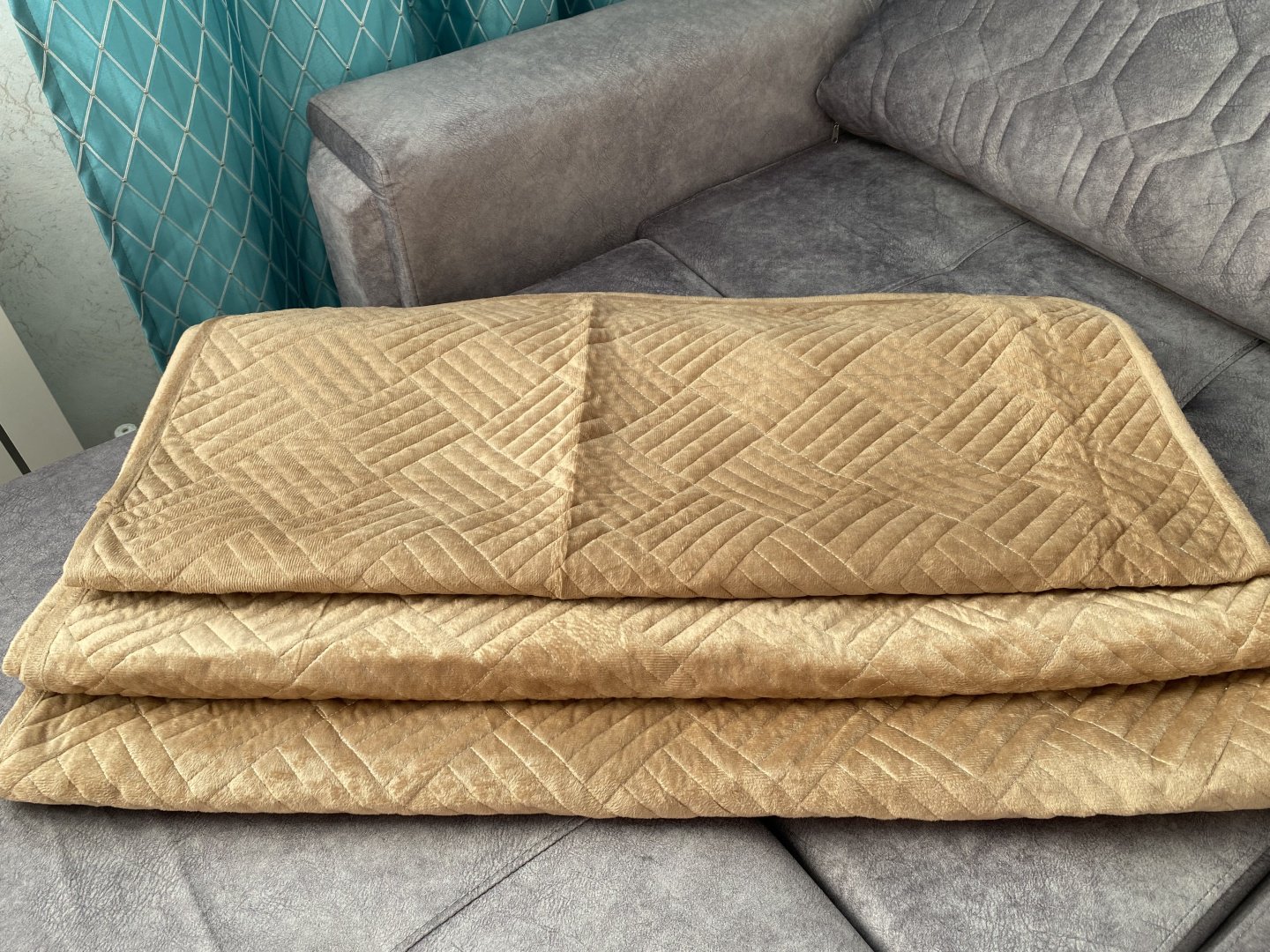 FamilyShop дивандек для дивана, для кресла 2374801 коричневый 210x90 см , 160x90 см , 90x90 см