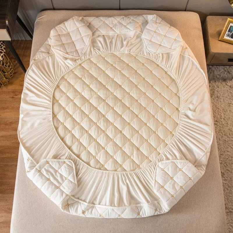 Home Textile наматрасник на резинке 1612 90x200 см, хлопок, сатин
