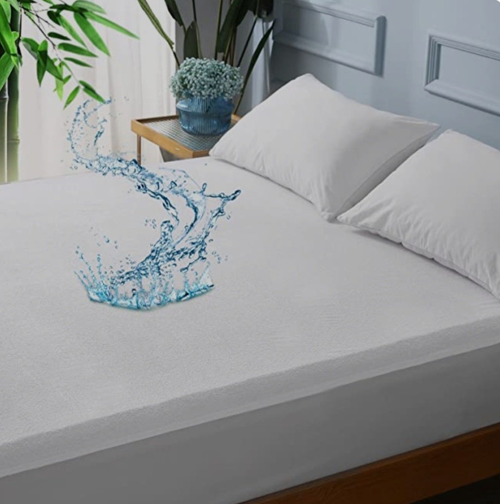 Magic sleep наматрасник на резинке 30182546 180x200 см, хлопок, мулетон, махра