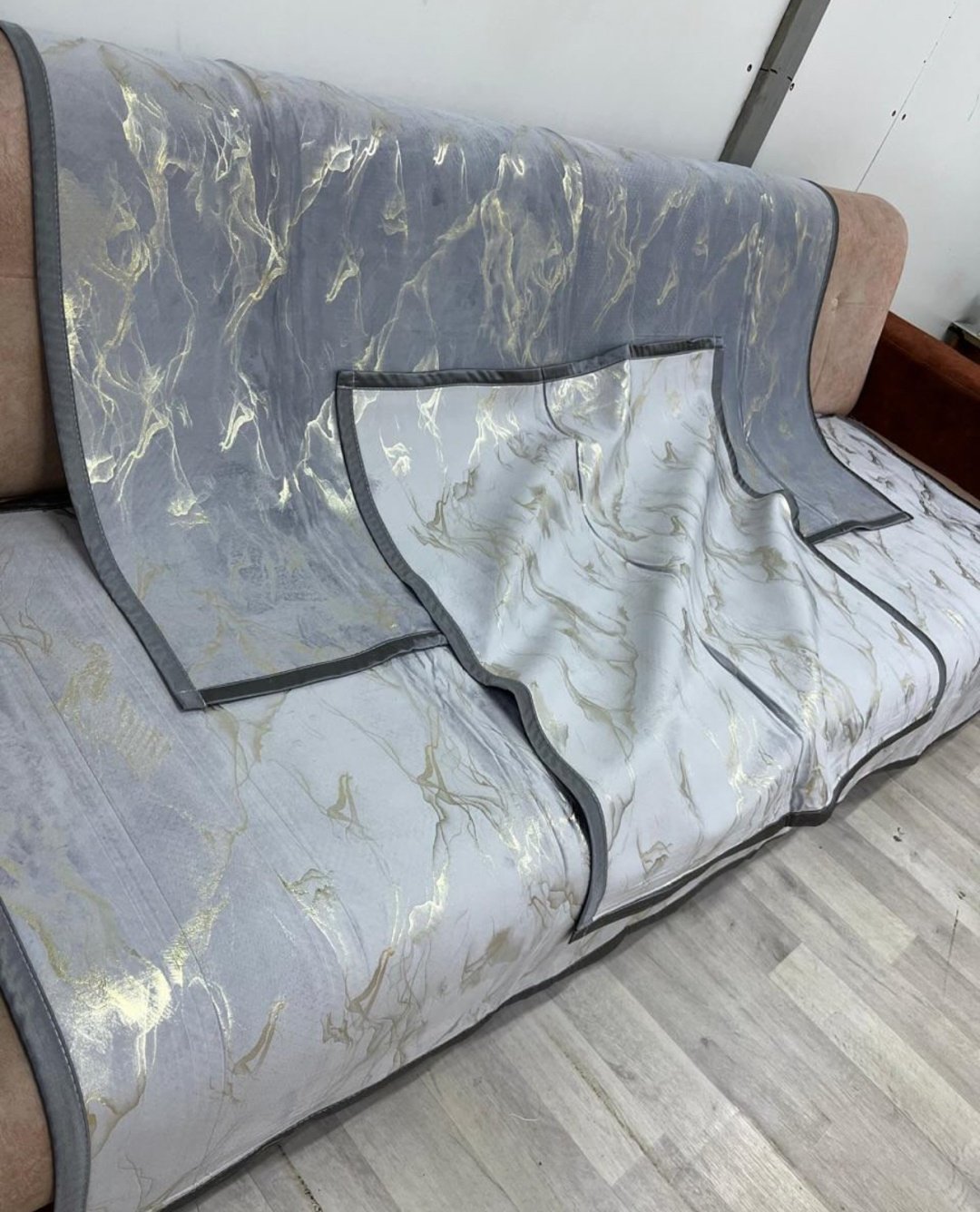 Дивандек для дивана 308757835 серый 210x90 см, 160x90 см, 90x90 см