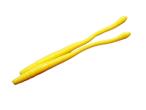 Мягкая приманка Libra Lures Dying Worm 80мм Сыр 007 Yellow 12шт купить,NaN