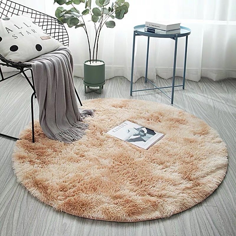 Декоративный коврик 100x100 см, длинный ворс, Китай купить,NaN