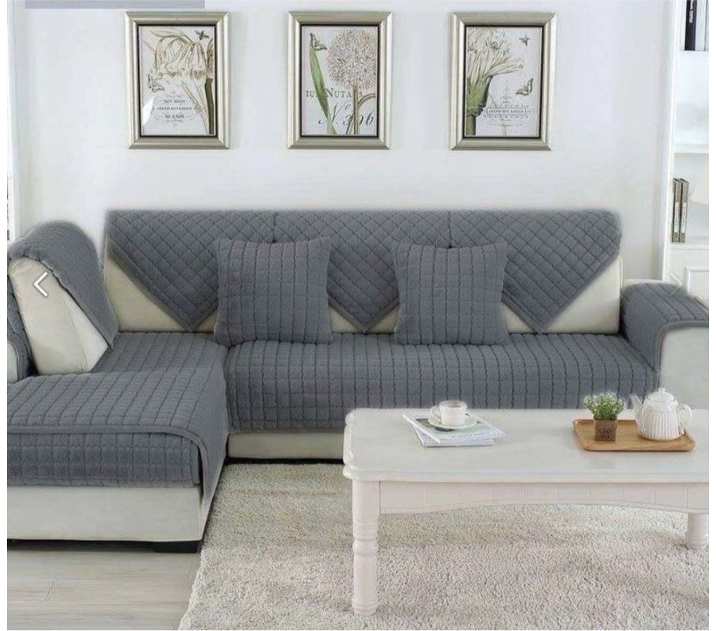 Дивандек для дивана, для кресла 616788 серый 90x90 см, 160x90 см, 210x90 см