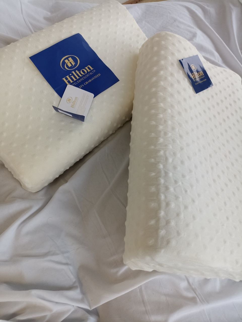 Ортопедическая подушка для шеи Hilton 35x55 см, латекс